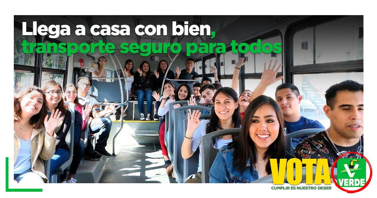 EL PARTIDO VERDE PROPONE MEJORAS AL TRANSPORTE PÚBLICO IMPULSANDO RUTAS SEGURAS