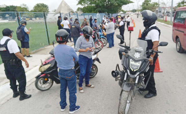 Inicia la cacería de motociclistas