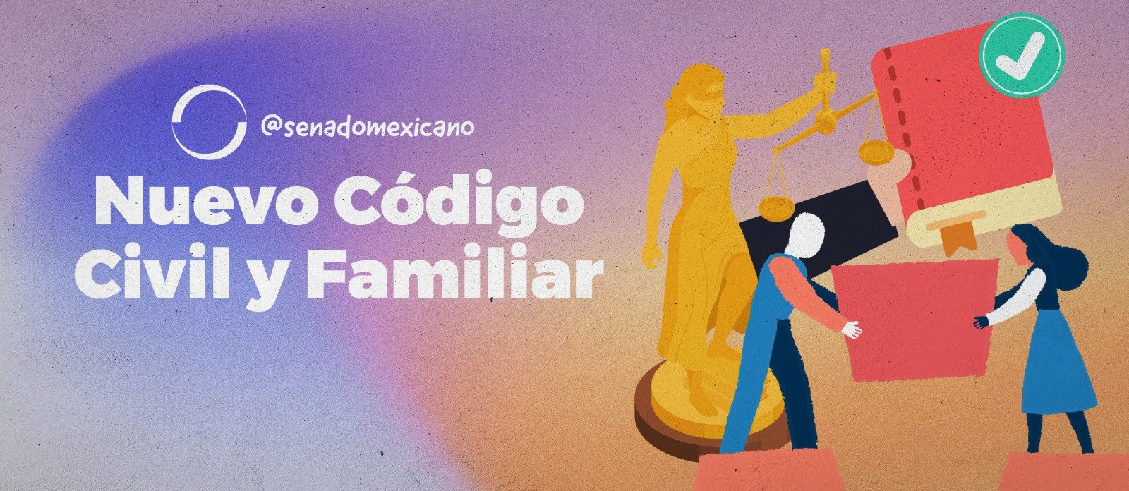 Aprueba Senado nuevo Código Nacional de Procedimientos civiles y familiares; permite juicios orales