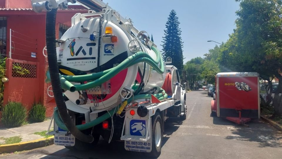 CDMX: Tlalpan realiza limpieza de drenajes y capacitación previo a las intensas lluvias