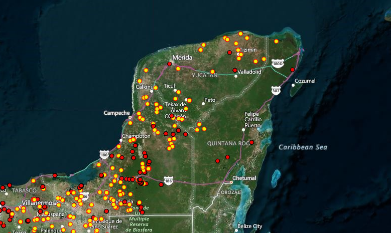Más de 2 mil puntos de calor