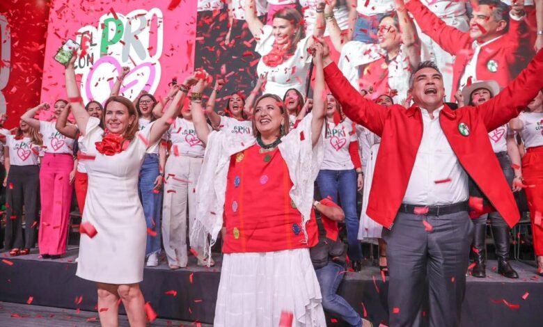 Se reúne Xóchitl Gálvez con gobernadores y líderes del PRI