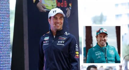Checo Pérez vacila a Fernando Alonso: «Ni en España tienes tanto apoyo como en México»