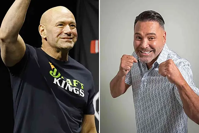 Oscar De La Hoya vs. Dana White no es una broma: El ex boxeador reta al presidente de la UFC