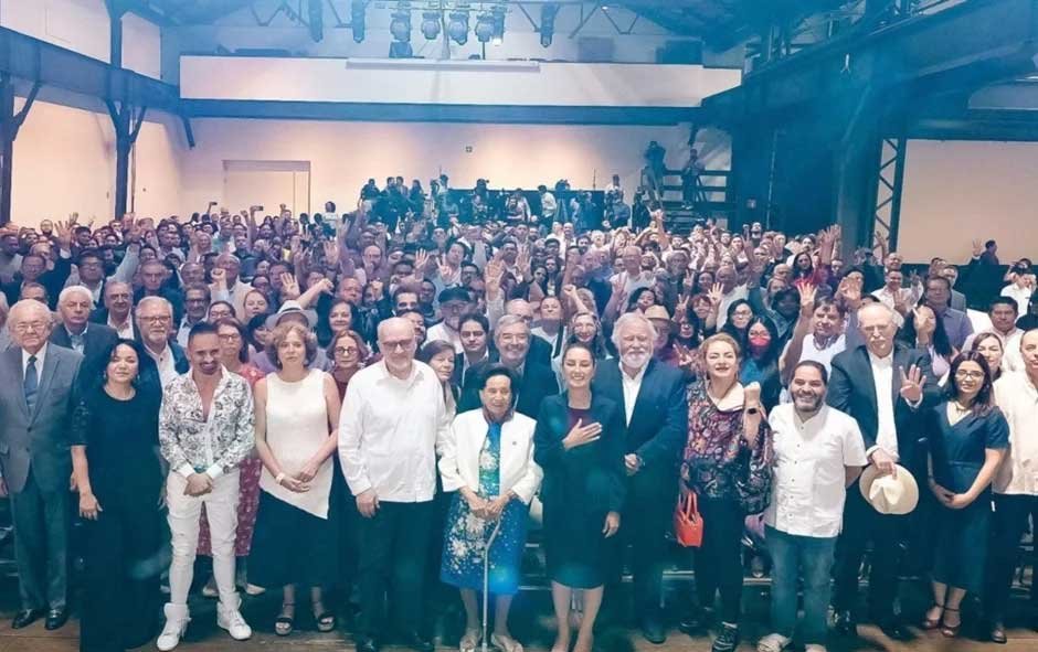 Expresa grupo de intelectuales apoyo a Sheinbaum