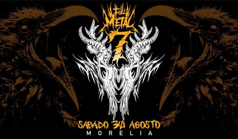 Morelia, escenario de rock y revolución: Full Metal Fest 7 llega a la Sala Arena con un cartel explosivo