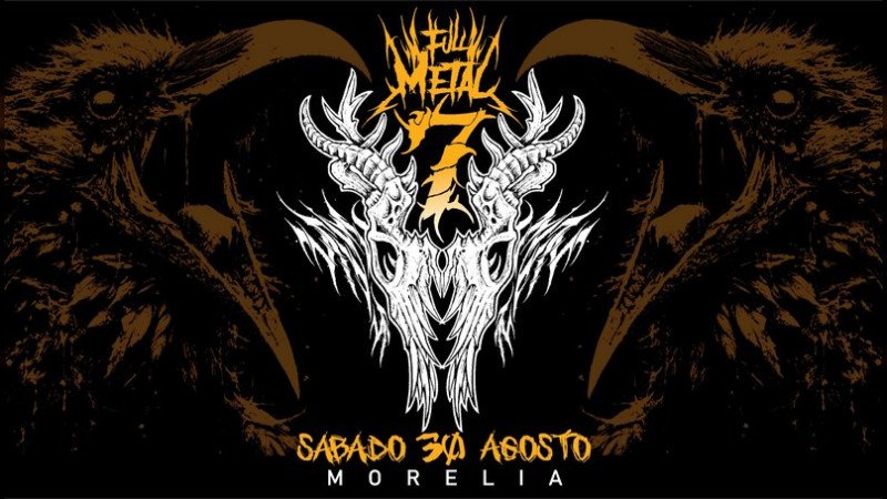 Morelia, escenario de rock y revolución: Full Metal Fest 7 llega a la Sala Arena con un cartel explosivo