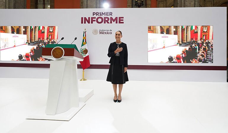 México da un giro hacia el progreso: clave del crecimiento económico y social, según análisis del Primer Informe de Gobierno de Claudia Sheinbaum.