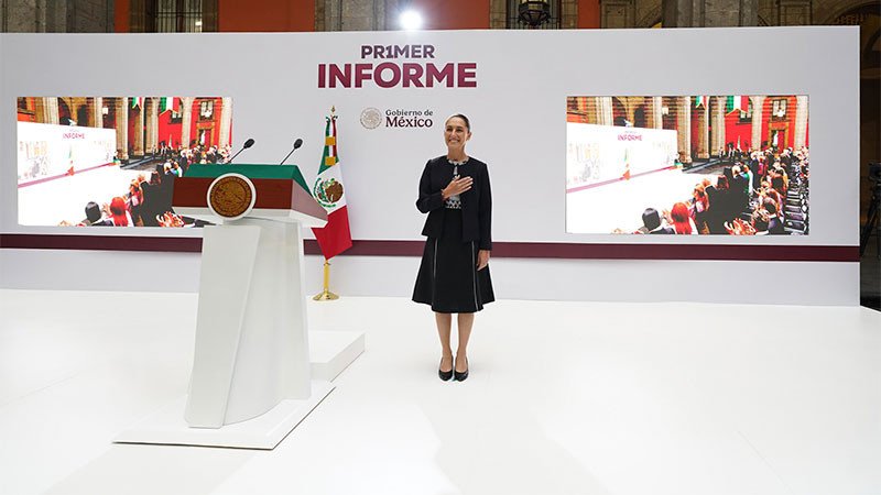 México da un giro hacia el progreso: clave del crecimiento económico y social, según análisis del Primer Informe de Gobierno de Claudia Sheinbaum.