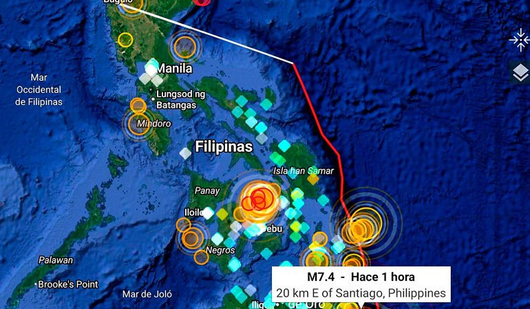 Terremotos de gran intensidad golpean Filipinas, dejando un rastro de devastación y pérdida de vidas: situación actualizada.