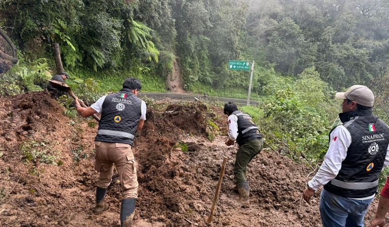 Tragedia en Hidalgo: 22 vidas perdidas y devastación en 13 localidades por las intensas lluvias que azotan el estado.